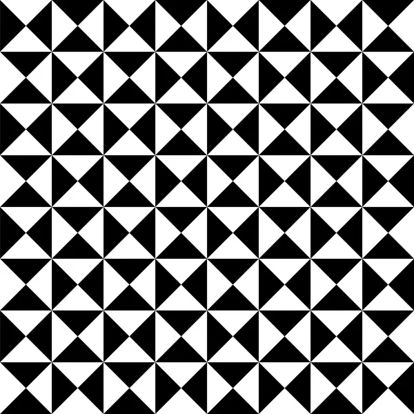 Vector modern seamless geometry pattern tiles, black and white abstract geometric background, trendy print, monochrome retro texture, hipster fashion design — 图库矢量图片