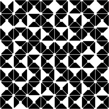 Vector modern seamless geometry pattern random triangle, black and white abstract geometric background, trendy print, monochrome retro texture, hipster fashion design