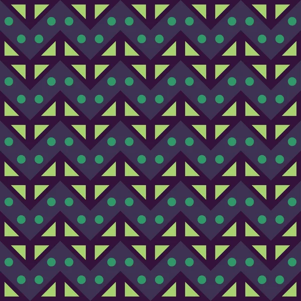 Vetor moderno sem costura geometria colorida padrão de linhas chevron, cor azul verde, fundo geométrico abstrato, impressão multicolorida na moda, textura retro, design de moda hipster —  Vetores de Stock