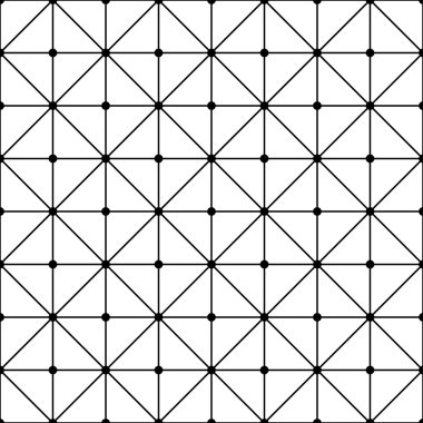 Vektör modern sorunsuz geometri desen ızgara, siyah ve beyaz soyut geometrik arka plan, trendy yazıcı, tek renkli retro doku, hippi moda tasarımı