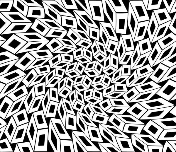 Вектор сучасний безшовний геометричний візерунок триптих, чорно-білий абстрактний геометричний фон, модний принт, монохромна ретро-тектура, дизайн моди хіпстера — стоковий вектор