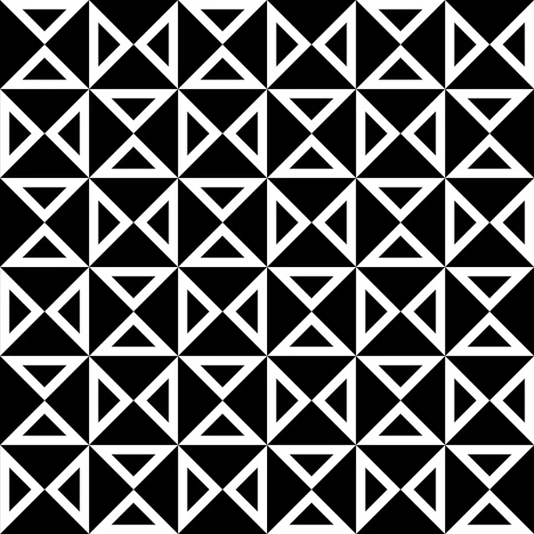 Wektor wzór nowoczesnych bezszwowe geometria kratkę, czarno-białe tło geometryczne, modny wydruku, monochromatyczne retro tekstura, projektowanie mody hipster — Wektor stockowy