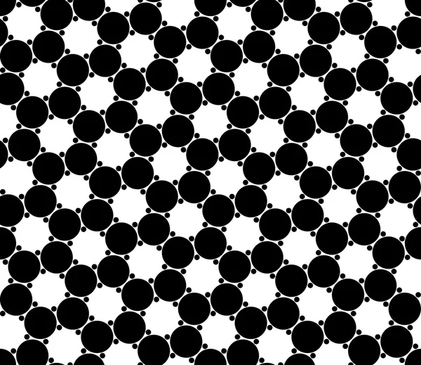 Vektör modern sorunsuz geometri desen daireler, siyah ve beyaz soyut geometrik arka plan, modaya uygun yazıcı, tek renkli retro doku, hippi moda tasarımı