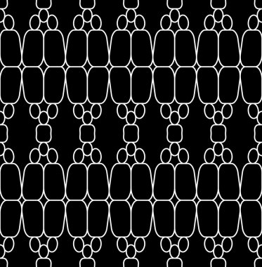 Vektör modern sorunsuz geometri model, siyah ve beyaz soyut geometrik arka plan, yastık yazıcı, tek renkli retro doku, hippi moda tasarımı
