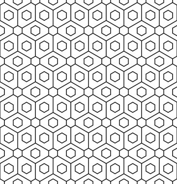Vektör modern sorunsuz kutsal geometri model, siyah ve beyaz soyut geometrik arka plan, yastık yazıcı, tek renkli retro doku, hippi moda tasarımı