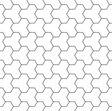 Vektör modern sorunsuz kutsal geometri model, siyah ve beyaz soyut geometrik arka plan, modaya uygun yazıcı, tek renkli retro doku, hippi moda tasarımı