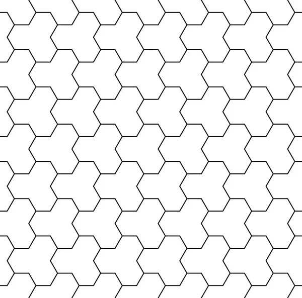 Vektör modern sorunsuz kutsal geometri model, siyah ve beyaz soyut geometrik arka plan, modaya uygun yazıcı, tek renkli retro doku, hippi moda tasarımı