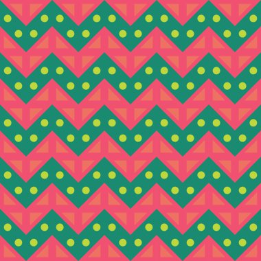 Vector modern seamleVector modern seamless colorful geometry chevron lines pattern, color pink green, abstract geometric background, trendy multicolored print, retro texture, hipsss colorful geometry chevron lines pattern, color pink green, abstract