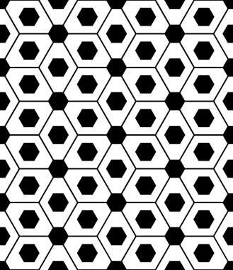 Vektör modern sorunsuz kutsal geometri model, siyah ve beyaz soyut geometrik arka plan, yastık yazıcı, tek renkli retro doku, hippi moda tasarımı