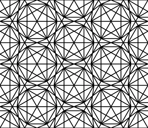 Vector modern seamless  sacred geometry pattern grid, black and white abstract geometric background, pillow print, monochrome retro texture, hipster fashion design