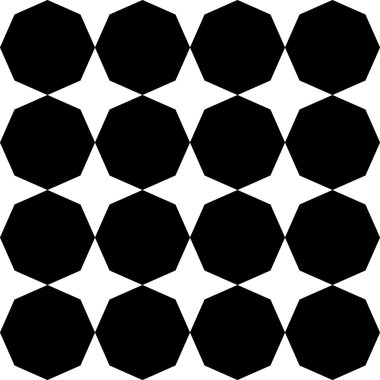 Vektör modern sorunsuz geometri desen star, siyah ve beyaz soyut geometrik arka plan, yastık yazıcı, tek renkli retro doku, hippi moda tasarımı