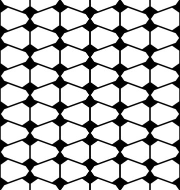Vektör modern sorunsuz geometri desen fütüristik, siyah ve beyaz soyut geometrik arka plan, yastık yazıcı, tek renkli retro doku, hippi moda tasarımı