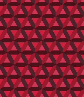 Vektör modern kesintisiz renkli geometri prizma desen, renk soyut geometrik arka plan, çok renkli baskı, retro doku, hippi moda tasarım yastık