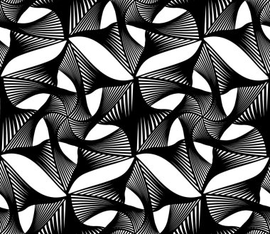 Vector modern seamless geometry pattern web, black and white abstract geometric background, pillow print, monochrome retro texture, hipster fashion design clipart