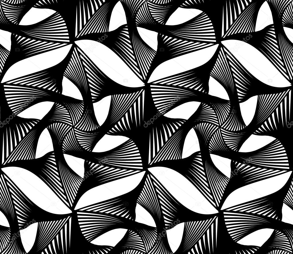 Vector modern seamless geometry pattern web, black and white abstract geometric background, pillow print, monochrome retro texture, hipster fashion design