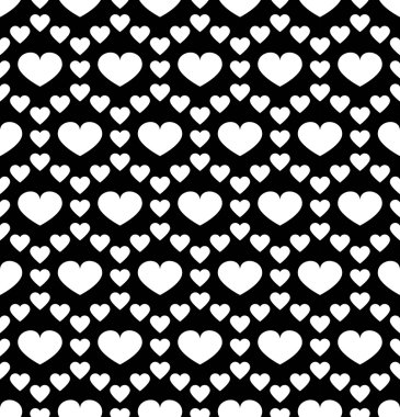 Vektör modern sorunsuz geometri deseni Sevgililer, siyah ve beyaz soyut geometrik arka plan, yastık yazıcı, tek renkli retro doku, hippi moda tasarımı