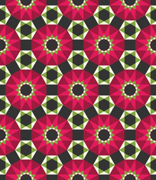 Vector moderna sömlösa färgglada geometri mönster, färg abstrakt geometrisk bakgrund, kudde mångfärgade tryck, retro textur, hipster modedesign — Stock vektor