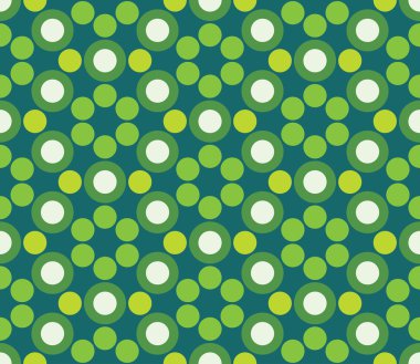 Vektör modern kesintisiz renkli geometri daire desen, renk soyut geometrik arka plan, çok renkli baskı, retro doku, hippi moda tasarım yastık