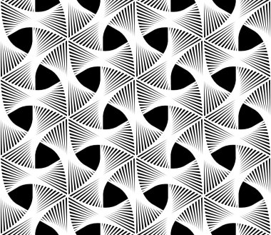 Vektör modern sorunsuz geometri web model, siyah ve beyaz soyut geometrik arka plan, yastık yazıcı, tek renkli retro doku, hippi moda tasarımı