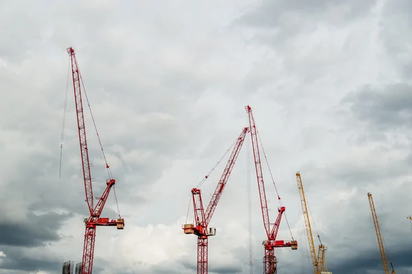 Construction crane hook — Stock Photo, Image