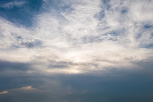 夕方の空の背景 — ストック写真