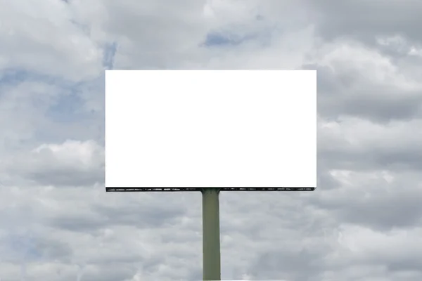 Prázdné prázdné billboard — Stock fotografie