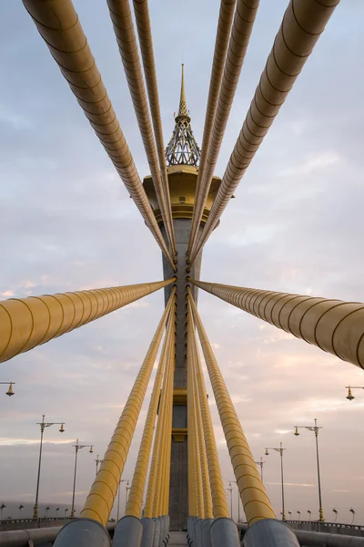 Nonthaburi with evening light — Stock Photo, Image