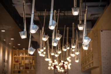 Lamba dekorasyon Restoran.