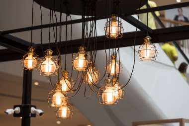 Lamba dekorasyon Restoran.