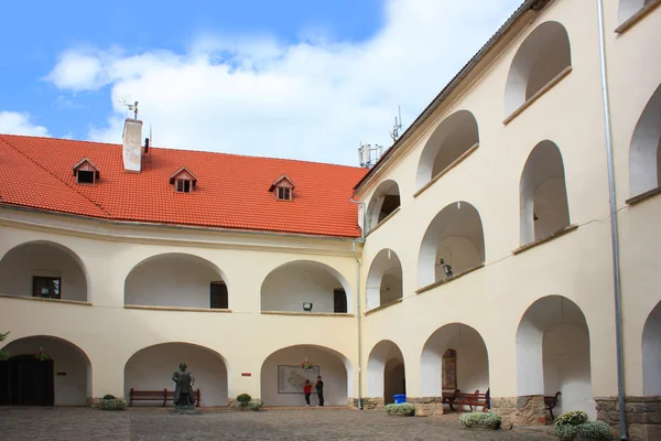 O Castelo Palanok em Mukachevo — Fotografia de Stock