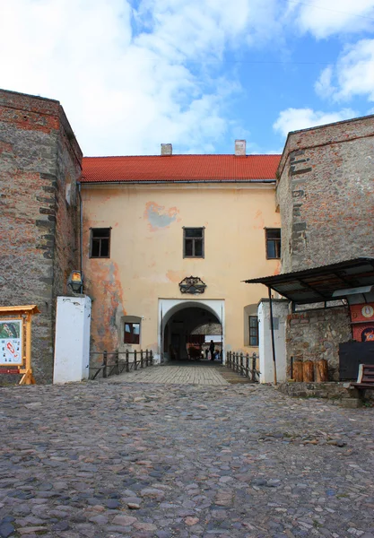 Kale Mukachevo Palanok giriş — Stok fotoğraf