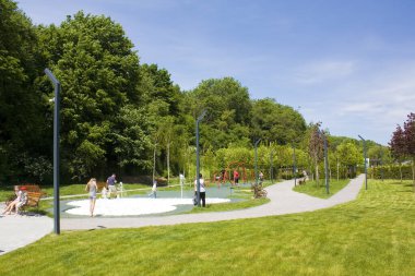 Uman, Ukrayna - 20 Temmuz 2020: Uman, Ukrayna 'daki 