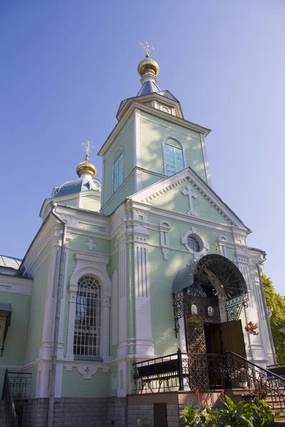 Kirche Der Seraphim Von Sarow Puschtscha Wodyzja Kiewer Gebiet Ukraine — Stockfoto