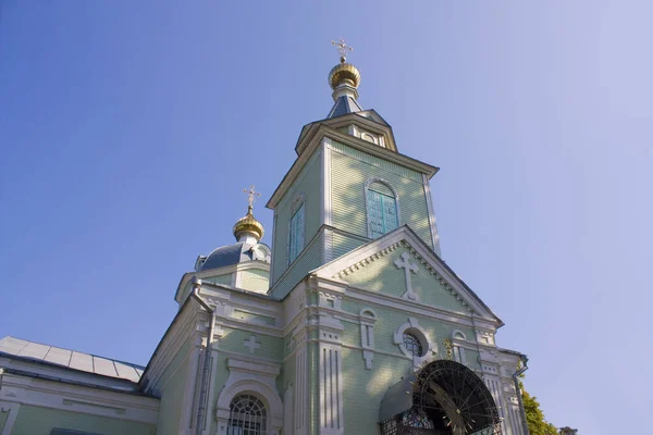 Kirche Der Seraphim Von Sarow Puschtscha Wodyzja Kiewer Gebiet Ukraine — Stockfoto