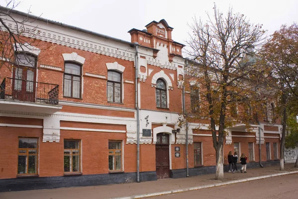 Bibliothek Der Neschinski Staatlichen Universität Benannt Nach Golol Nizhyn Ukraine — Stockfoto