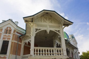 Tomashivka 'daki Rizopolozhencheskiy Erkek Manastırı (Hoetsky Sarayı' ndan önce), Kyiv Oblastı, Ukrayna