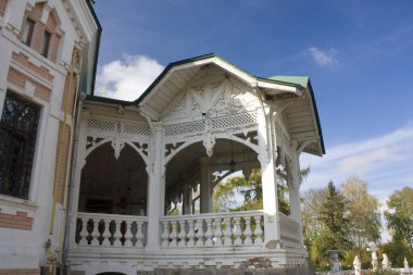Tomashivka 'daki Rizopolozhencheskiy Erkek Manastırı (Hoetsky Sarayı' ndan önce), Kyiv Oblastı, Ukrayna