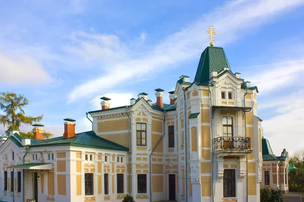 Monastero Maschile Rizopolozhencheskiy Prima Del Palazzo Hoetsky Tomashivka Oblast Kiev — Foto Stock