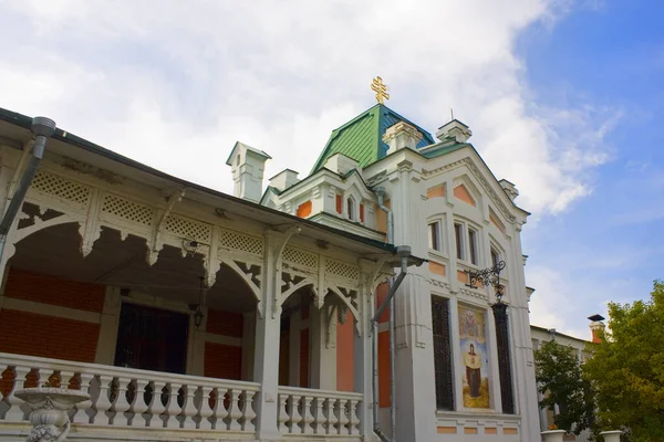 Monasterio Masculino Rizopolozhencheskiy Antes Del Palacio Hoetsky Tomashivka Óblast Kiev —  Fotos de Stock