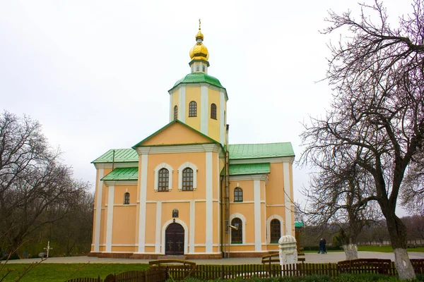 Motroninsky Dreifaltigkeitskloster Kholodny Yar Ukraine — Stockfoto
