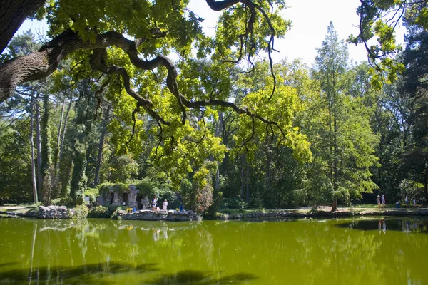 Lac Dans Réserve Nationale Askania Nova Ukraine — Photo