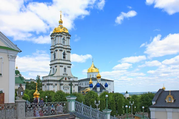 Glockenturm Potschajew Lavra Der Ukraine — Stockfoto