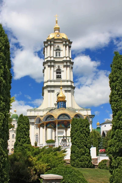 Bell Tower Pochayiv Lavra Ukraine — Stock Photo, Image