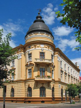 Ukrayna 'nın Kolomyia, Ivano-Frankivsk bölgesindeki Hutsul ve Pokuttya Halk Sanatları Müzesi