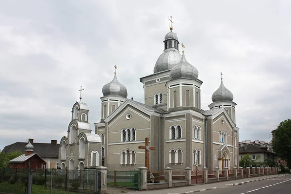 Церква Благовіщення Стриї Львівська Область Україна — стокове фото