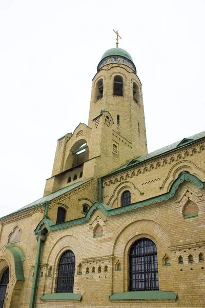 Iglesia Svyatopokrovska Iglesia Intercesión Santísima Theotokos Parkhomivka Región Kiev Ucrania — Foto de Stock