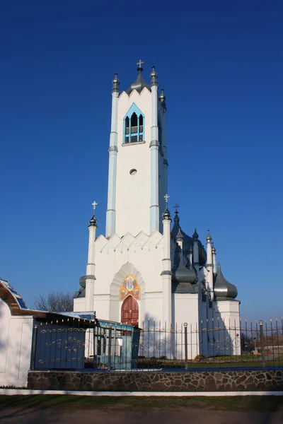 Chiesa Della Trasfigurazione Nel Villaggio Moshny Regione Cherkasy Ucraina — Foto Stock