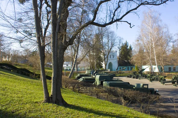 Ukrayna Korsun Shevchenkovsky Deki Lopukhin Demidov Sarayı Nın Yakınına Park — Stok fotoğraf