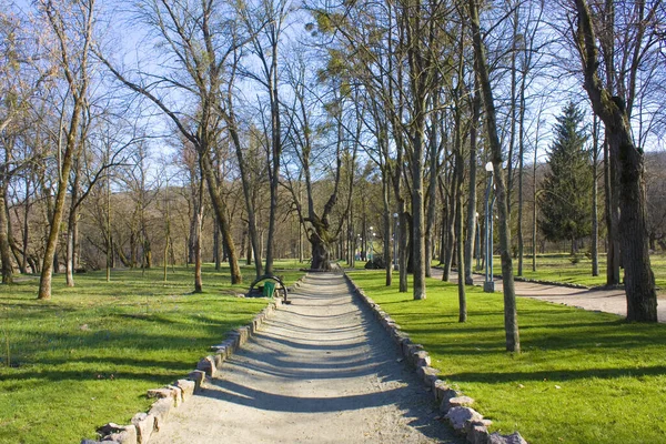 Parque Perto Palácio Lopukhin Demidovs Korsun Shevchenkovsky Ucrânia — Fotografia de Stock
