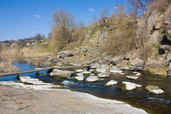 Bohuslav Granito Esposizione Bohuslav Ucraina — Foto Stock